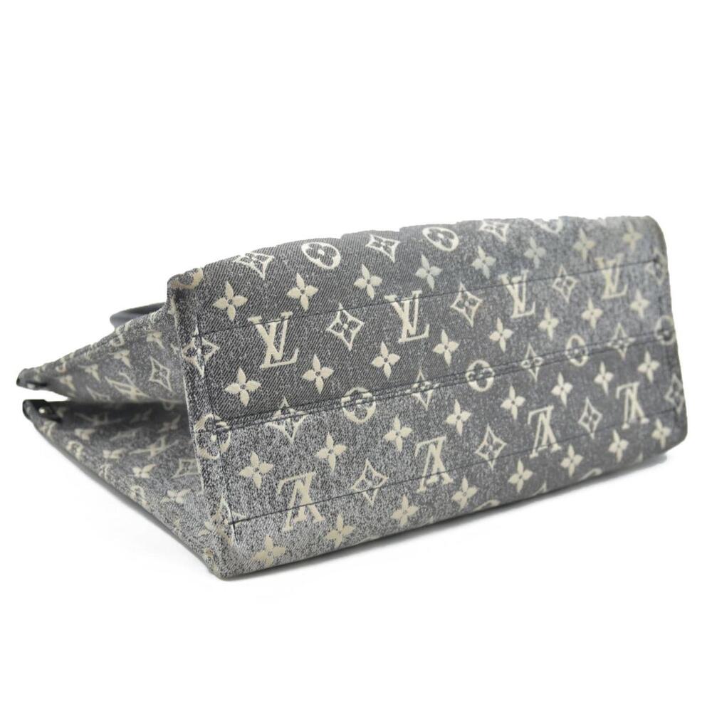 Louis Vuitton Monogram Jacquard Denim Onthego MM Black - Picture 5 of 15